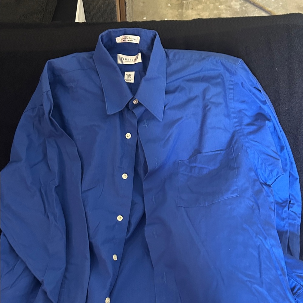 Van Heusen Royal Blue Dress Shirt